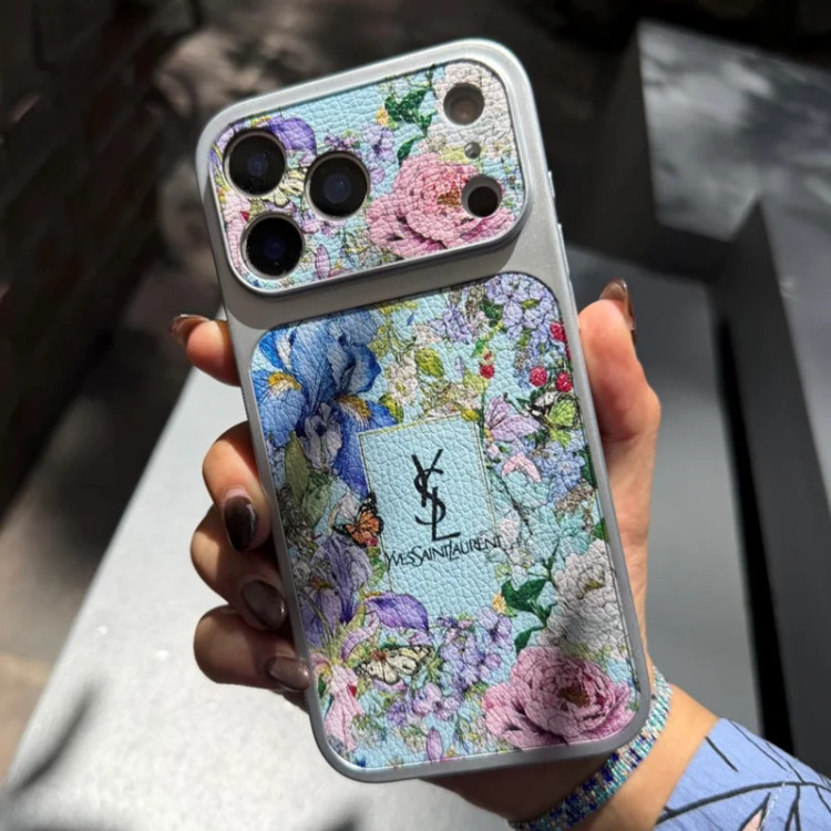قاب TR012 - YSL spring flowers (آبی)