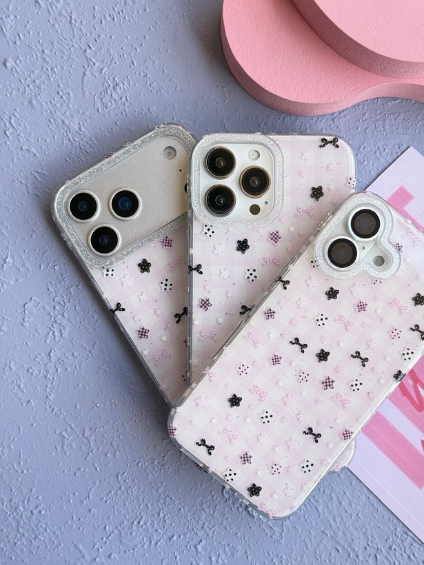 قاب Kawaii Pink Star آیفون(MB063)