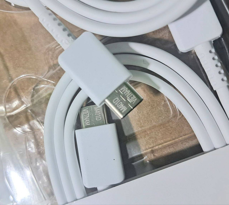 کابل شارژ تایپ C اندرویدی S22 سامسونگ سرجعبه فول آیسی Vietnam کد MS009