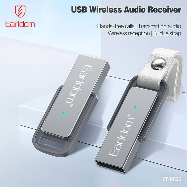 دانگل بلوتوث USB از برند خوب Earldom مدل BR22 کد MS026