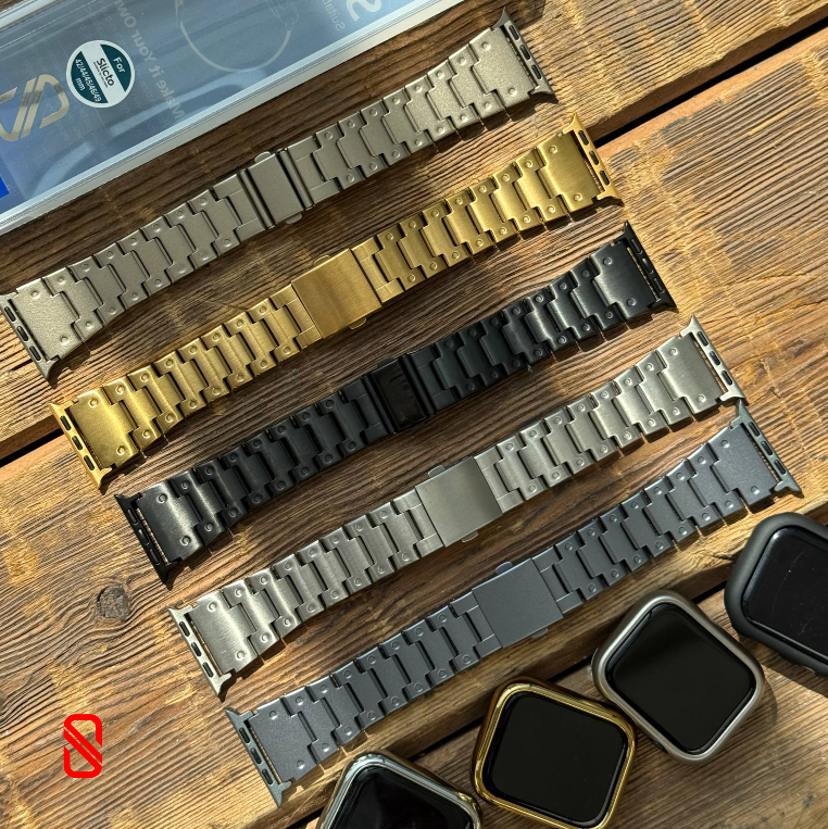 بند اپل واچ فلزی سانتوس اسلیکتو(Sl041)