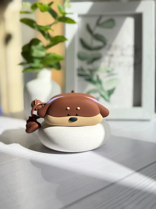 کاور ایرپاد Cartoon Puppy سیلیکونی با آویز کد (MB081)