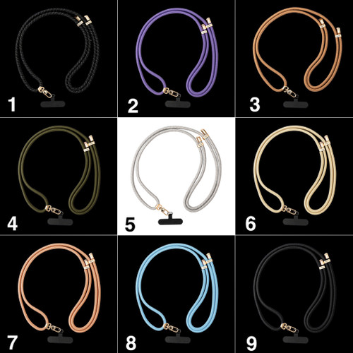 Youngkit Rope Cross Body Strap & Card Combo