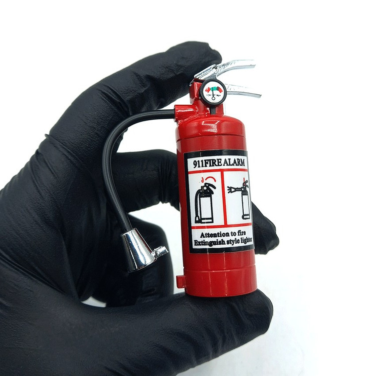 فندک فانتزی گازی طرح کپسول آتشنشانی کد MF008