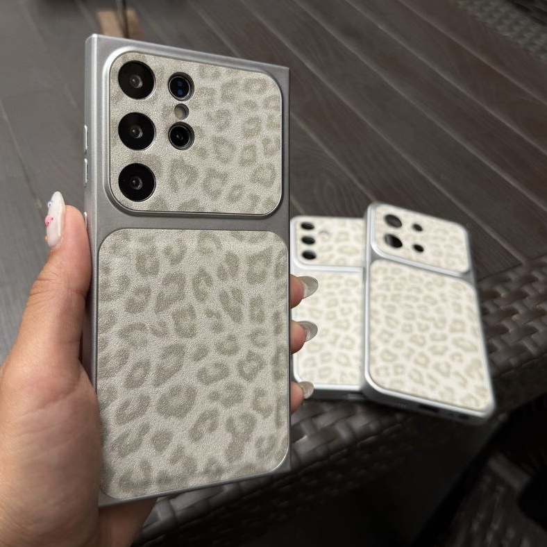 قاب گوشی سامسونگ leopard grey کد TR045