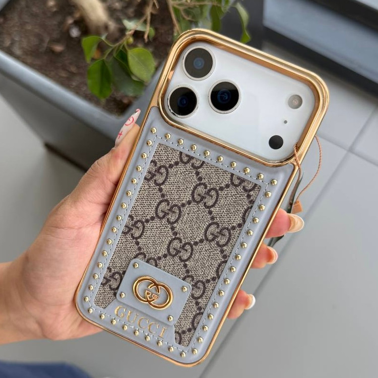 قاب آیفون vintage gold کد TR051
