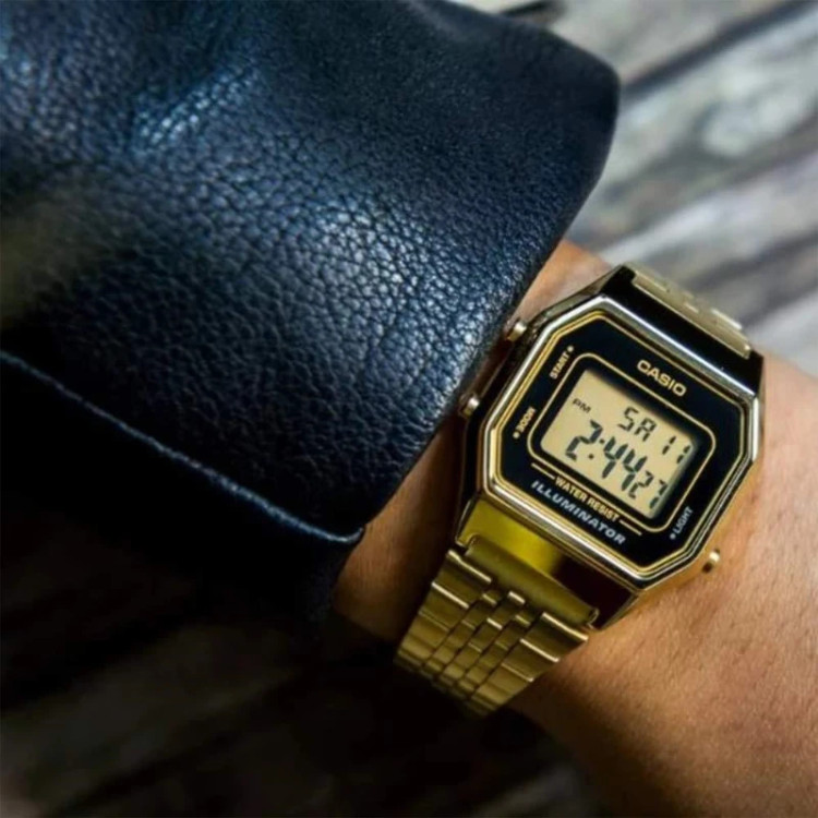 ساعت کاسیو زنانه LA680WGA-1D طلایی Casio-2667-L