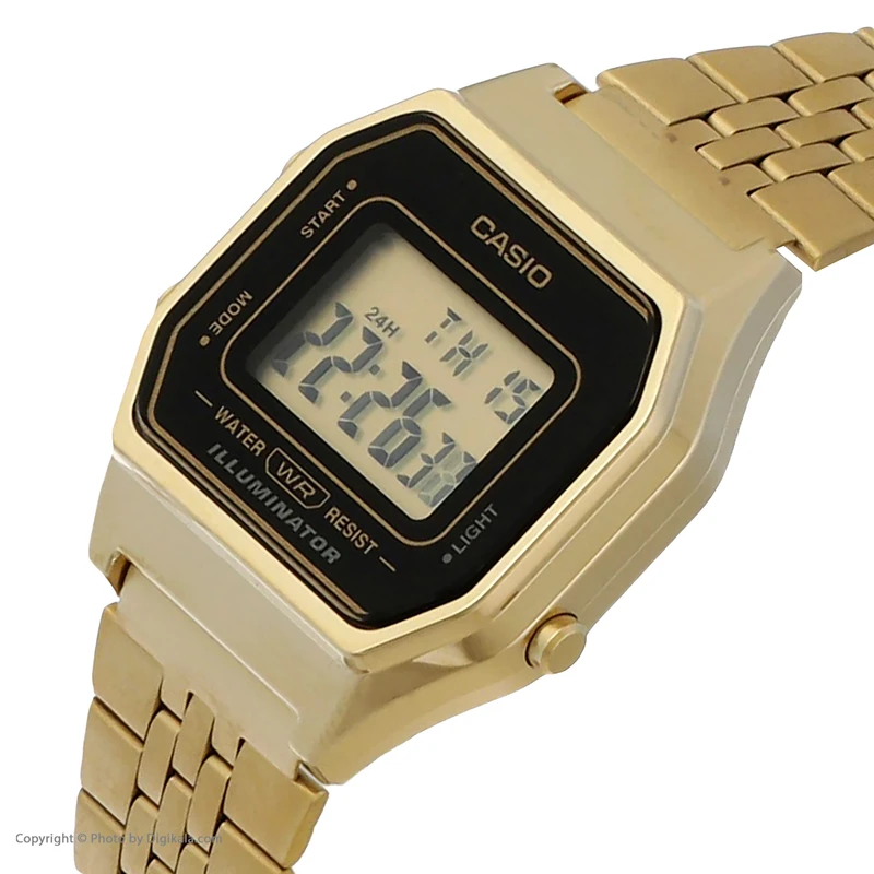 ساعت کاسیو زنانه LA680WGA-1D طلایی Casio-2667-L