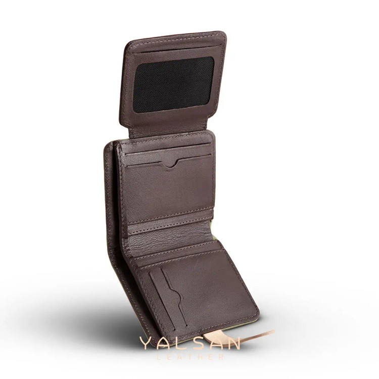 کیف پول چرم یلسان مدل مارتین کد YL002