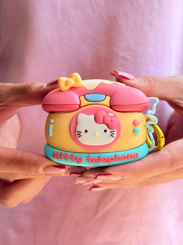 کیس ایرپاد کیتی کاور ایرپاد سیلیکونی Kitty Telephone کد (MB212)