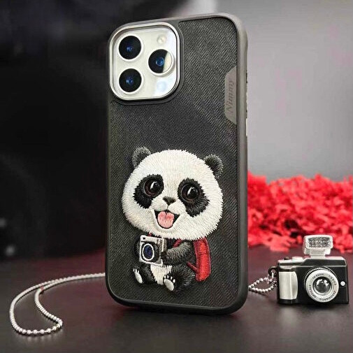 قاب نیمی Nimmy New Big Eye Cute Pets Series Iphone (GN125)