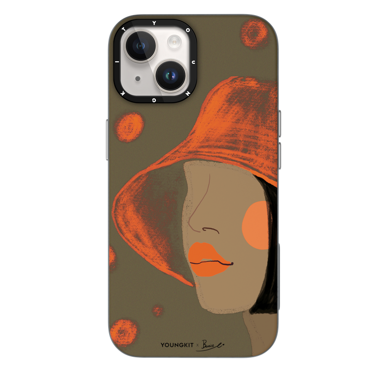 قاب یانگ کیت Youngkit Bemice Orange Orange Time Magsafe Iphone (GN134)