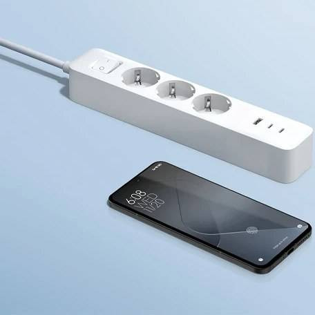 چند راهی برق و محافظ ولتاژ شیائومی Xiaomi Power Strip (GN140)