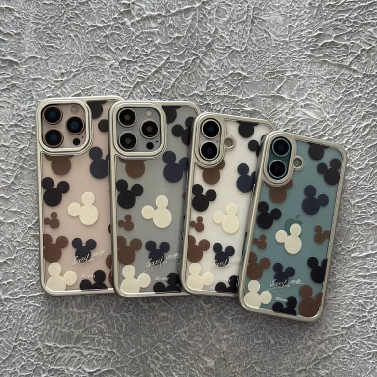قاب شفاف میکی شلوغ Iphone (GN143)