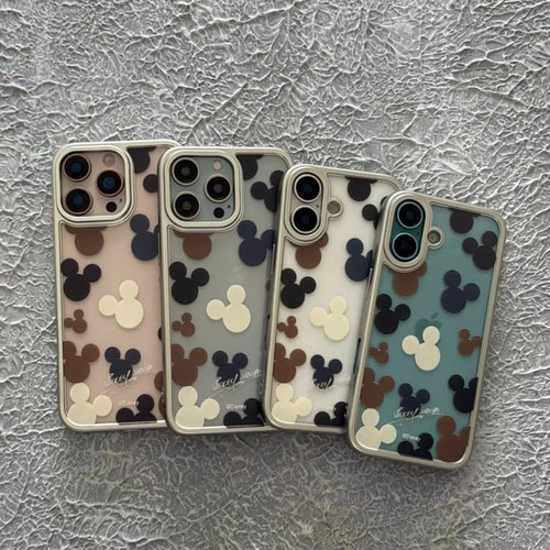 قاب شفاف میکی شلوغ Iphone (GN143)