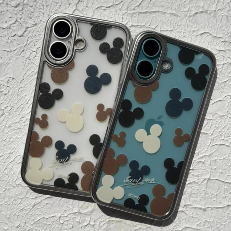 قاب شفاف میکی شلوغ Iphone (GN143)