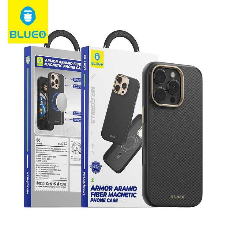 قاب بلو Blueo Armor Aramid Fiber Magnetic Phone Case (GN144)