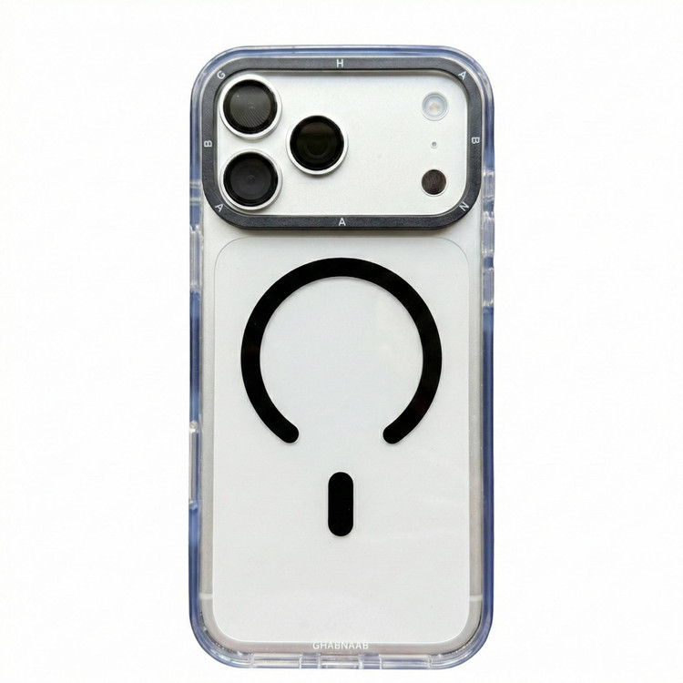 قاب کریستال سری مگسیف قاب ناب ghabnaab Crystal Series With Magsafe Iphone (GN147)