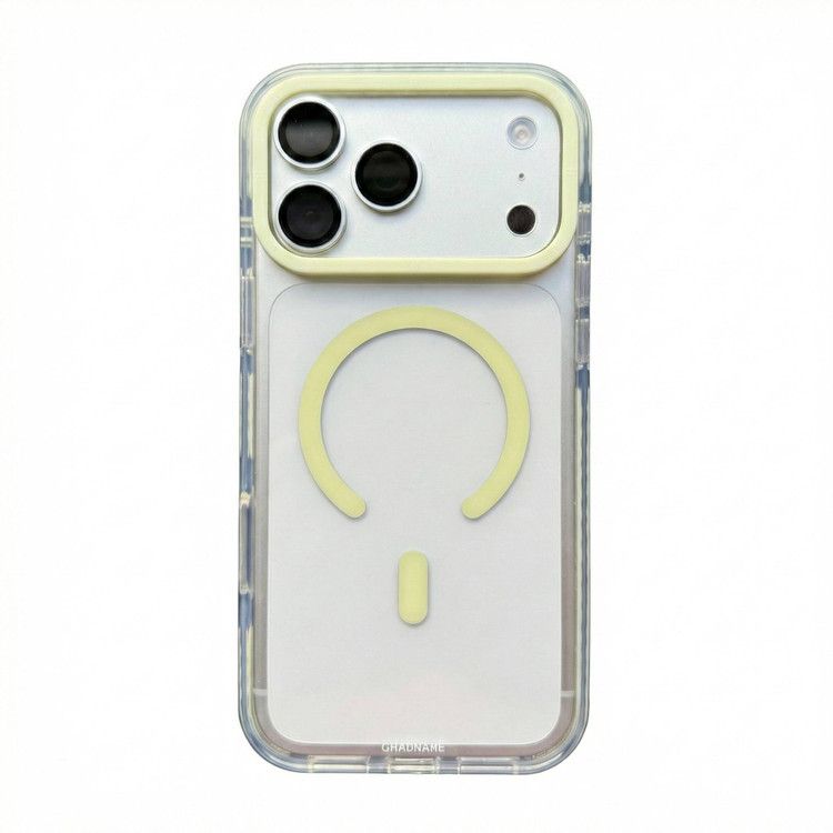 قاب کریستال سری مگسیف قاب ناب ghabnaab Crystal Series With Magsafe Iphone (GN147)