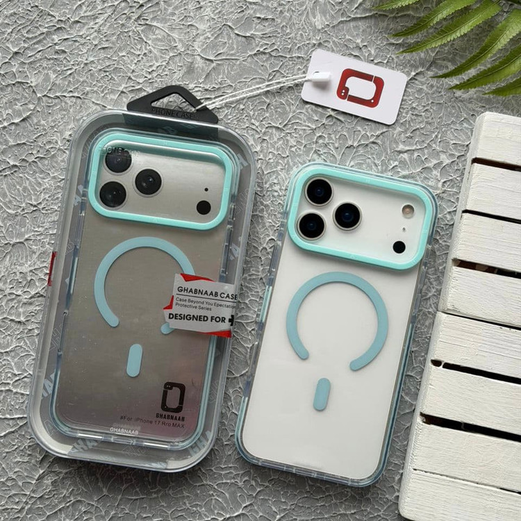 قاب کریستال سری مگسیف قاب ناب ghabnaab Crystal Series With Magsafe Iphone (GN147)
