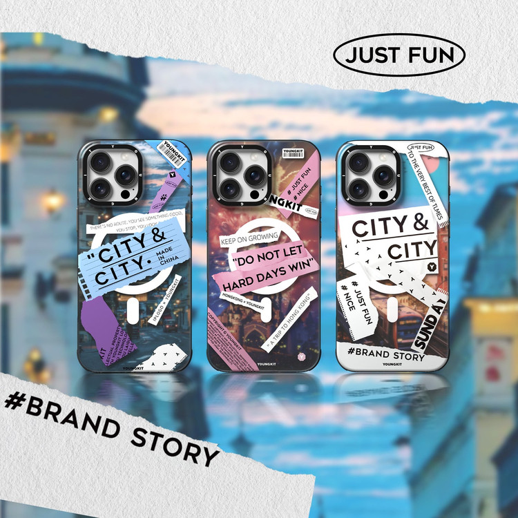 قاب یانگ کیت Youngkit Where Urban Vibes Stick Magsafe Iphone (GN149)