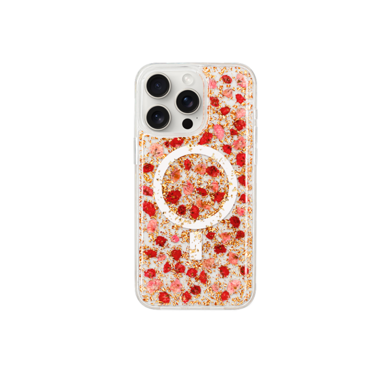 قاب Kzdoo کی زد دو Mag Flower For Iphone (GN160)