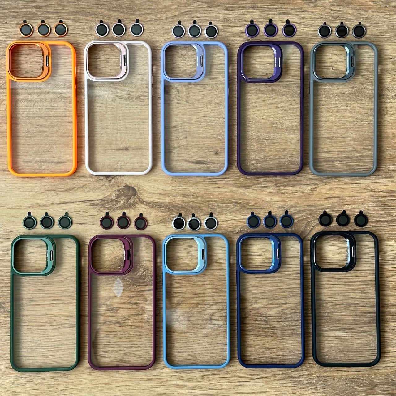 قاب ایسون Eason با محافظ لنز رینگی Apple iphone (GN161)
