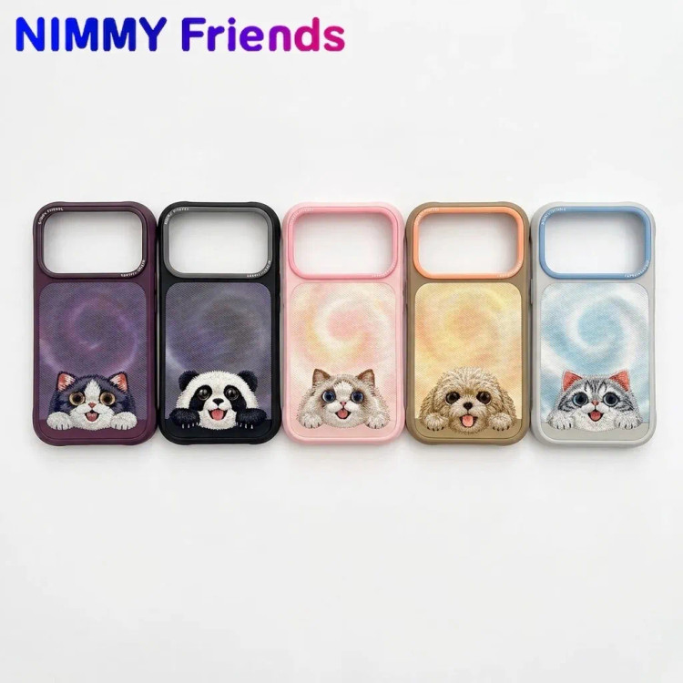 قاب نیمی Nimmy Magnetic Floppy Big Eyes Series آیفون سری 17 & 18 (GN177)