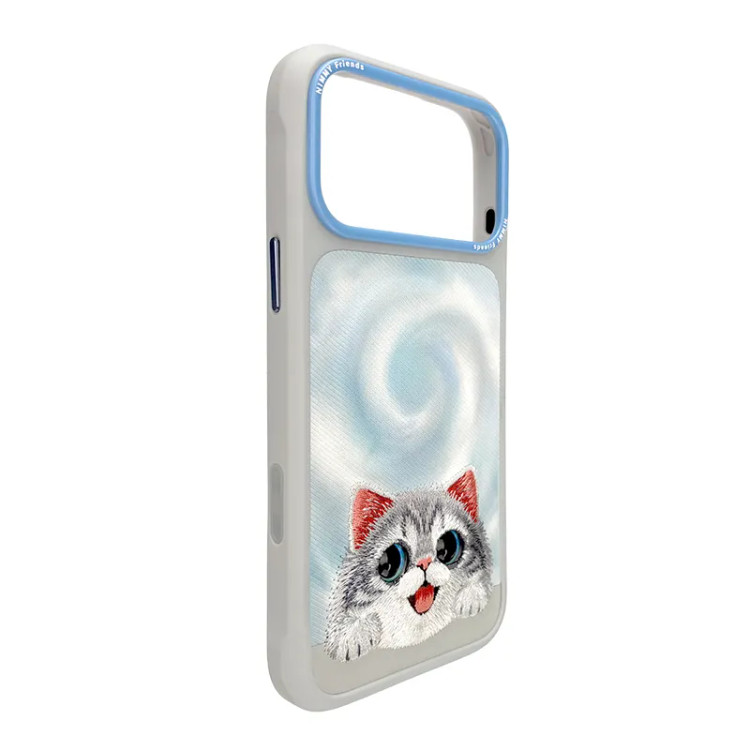 قاب نیمی Nimmy Magnetic Floppy Big Eyes Series آیفون سری 17 & 18 (GN177)