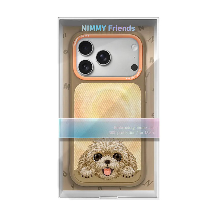 قاب نیمی Nimmy Magnetic Floppy Big Eyes Series آیفون سری 17 & 18 (GN177)