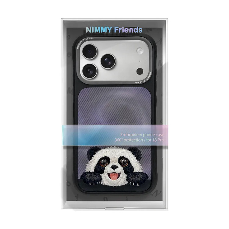 قاب نیمی Nimmy Magnetic Floppy Big Eyes Series آیفون سری 17 & 18 (GN177)