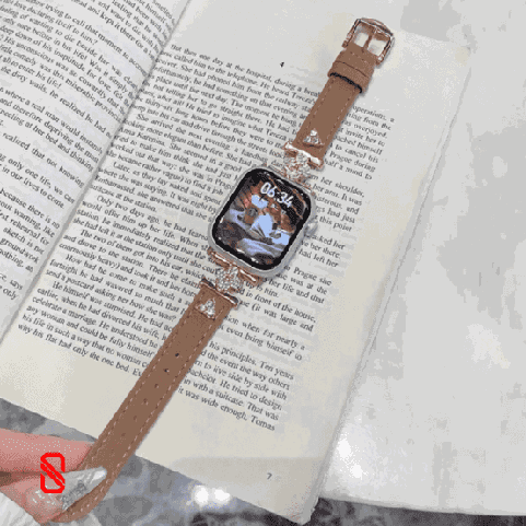 بند اپل واچ چرم Van Cleef ون کلیف (GN189)