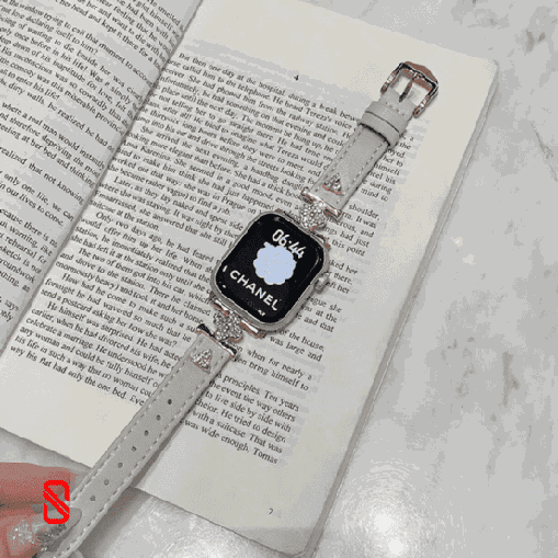 بند اپل واچ چرم Van Cleef ون کلیف (GN189)