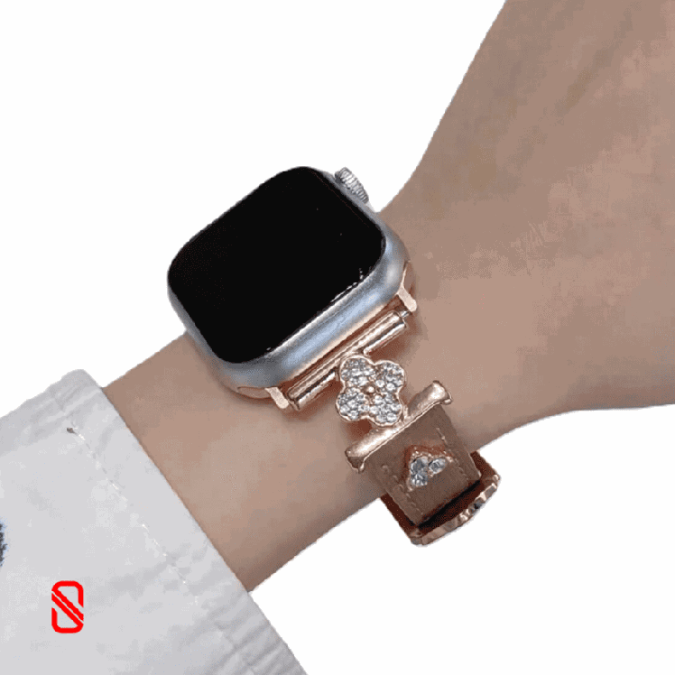 بند اپل واچ چرم Van Cleef ون کلیف (GN189)