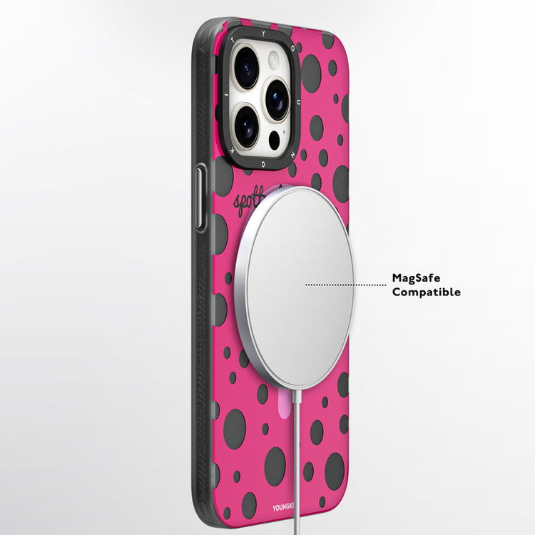 قاب Youngkit یانگ کیت Polka Dots Magsafe Series Iphone (GN195)