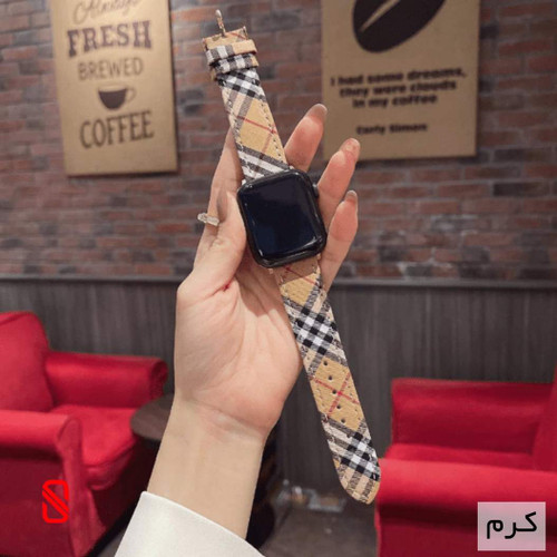 بند اپل واچ بِربِری Burberry کلاسیک (GN199)