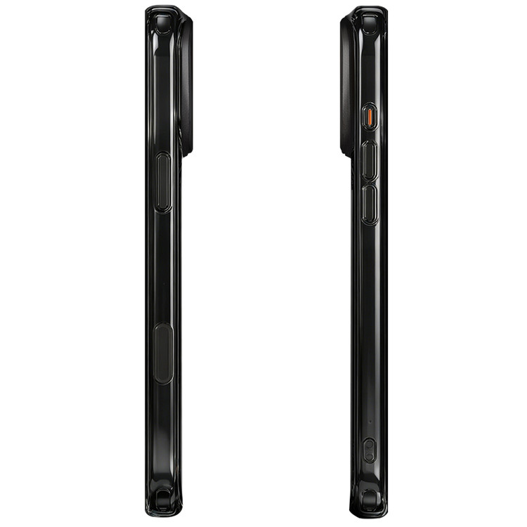 قاب نیمی شفاف دودی Nimmy Magnetic Crystal Clear آیفون (GN200)