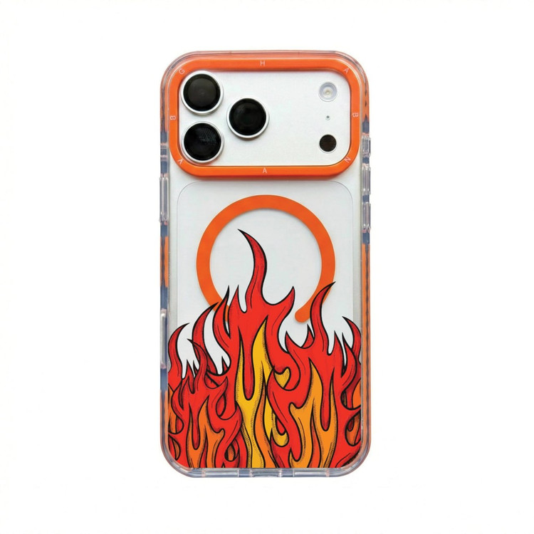 قاب آتش Fire با مگ سیف قاب ناب ghabnaab آیفون (GN219)