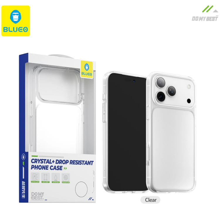 قاب بلو کریستالی Blueo Crystal Drop Resistance No Magnetic Iphone (GN229)
