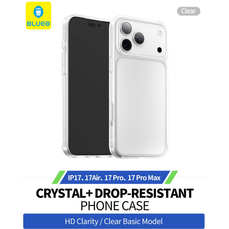 قاب بلو کریستالی Blueo Crystal Drop Resistance No Magnetic Iphone (GN229)