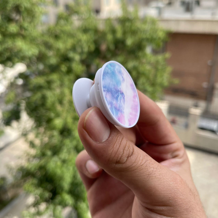 قاب سنگی رویایی به همراه پاپ سوکت iphone (GN232)