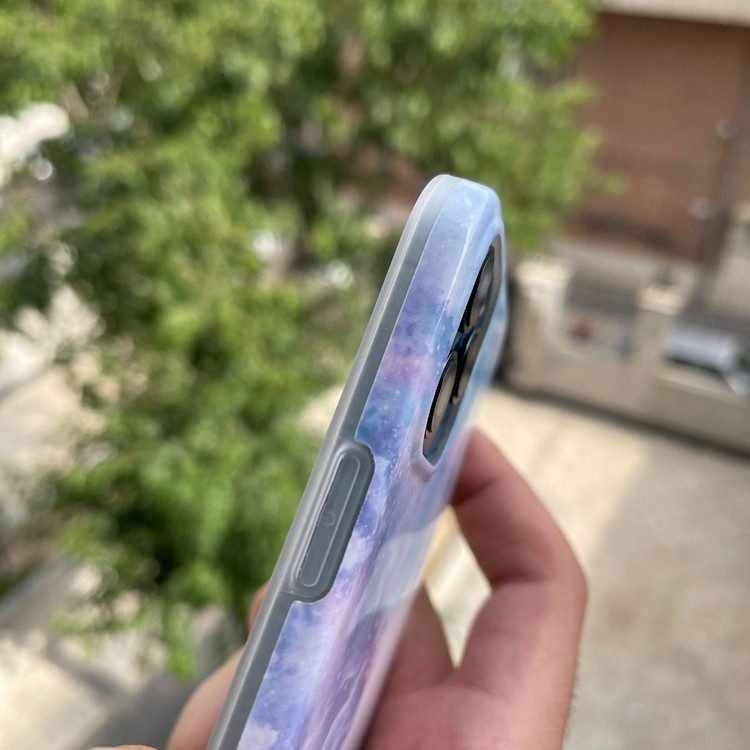 قاب سنگی رویایی به همراه پاپ سوکت iphone (GN232)
