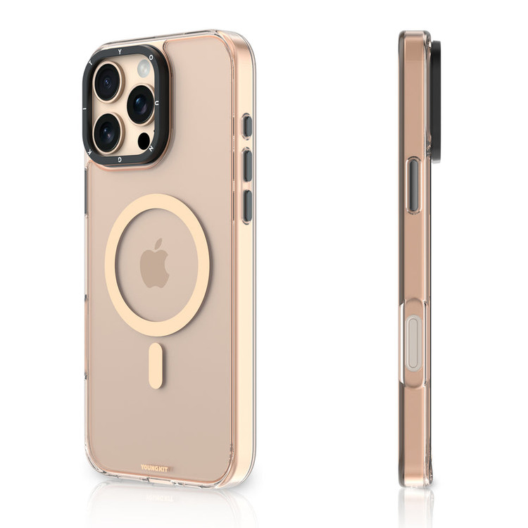 قاب Youngkit یانگ کیت Gemstone Back+Soft Frame Case آیفون (GN237)
