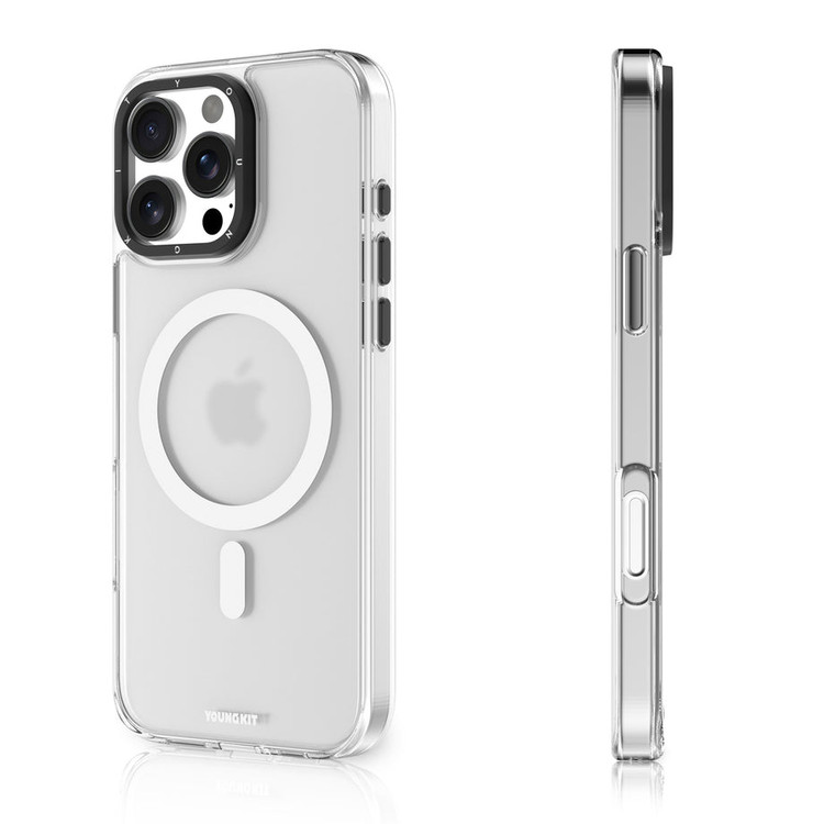 قاب Youngkit یانگ کیت Gemstone Back+Soft Frame Case آیفون (GN237)