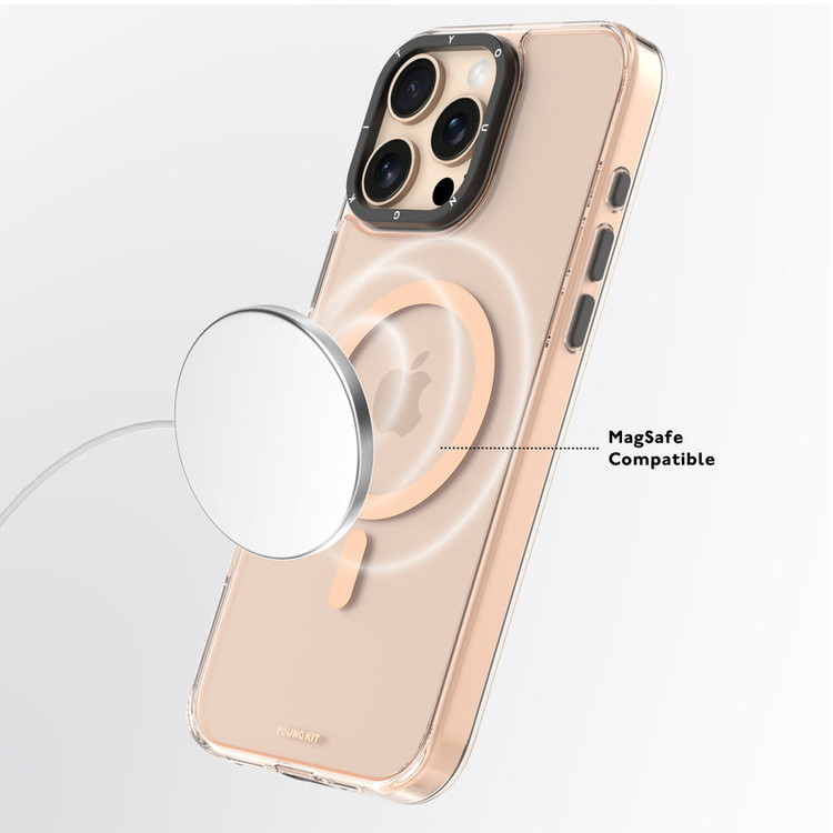 قاب Youngkit یانگ کیت Gemstone Back+Soft Frame Case آیفون (GN237)