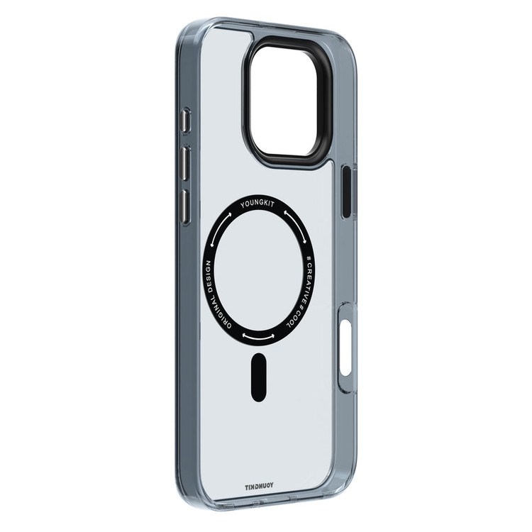 قاب Youngkit یانگ کیت Gemstone Back+Soft Frame Case آیفون (GN237)