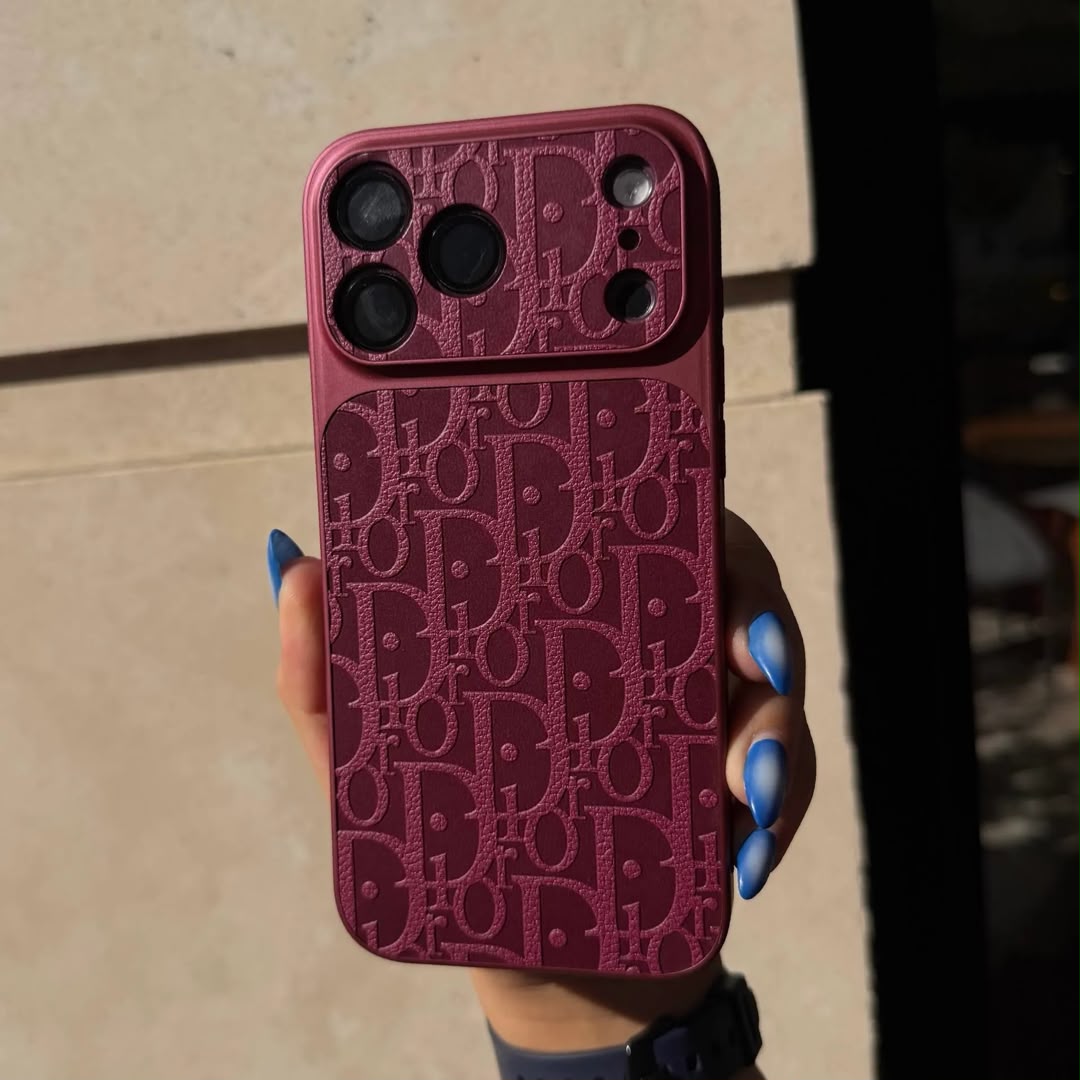 قاب Burgundy Dior دیور آیفون (GN240)