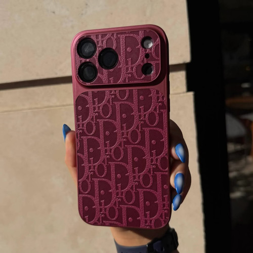 قاب Burgundy Dior دیور آیفون (GN240)