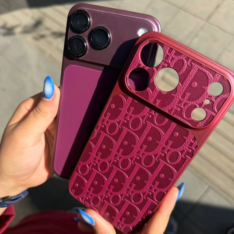قاب Burgundy Dior دیور آیفون (GN240)