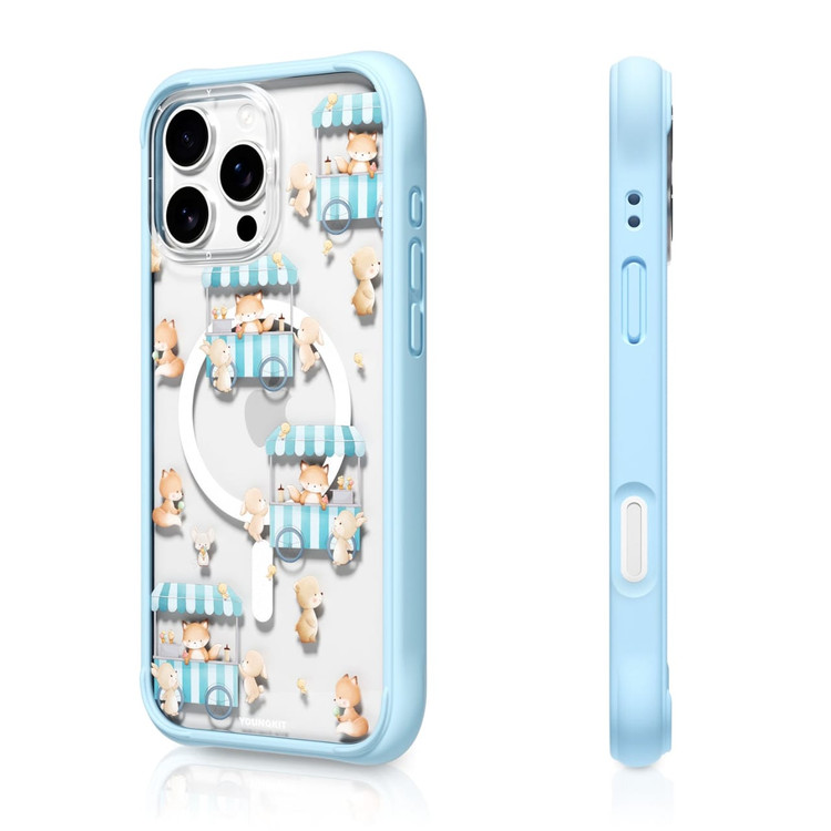 قاب یانگ کیت Youngkit Kidspatterns Ice Cream-Sharing Fox (GN241)